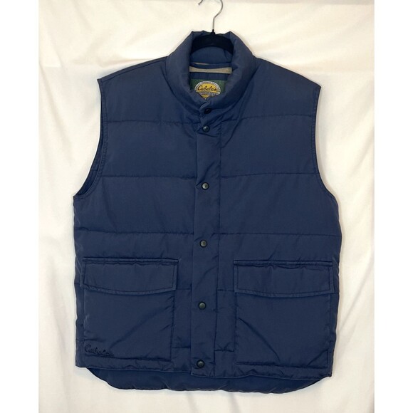 Cabela's Other - Cabela's Premier Northern Goose Down Puffer Vest Outdoor Gear Blue Medium M Reg
